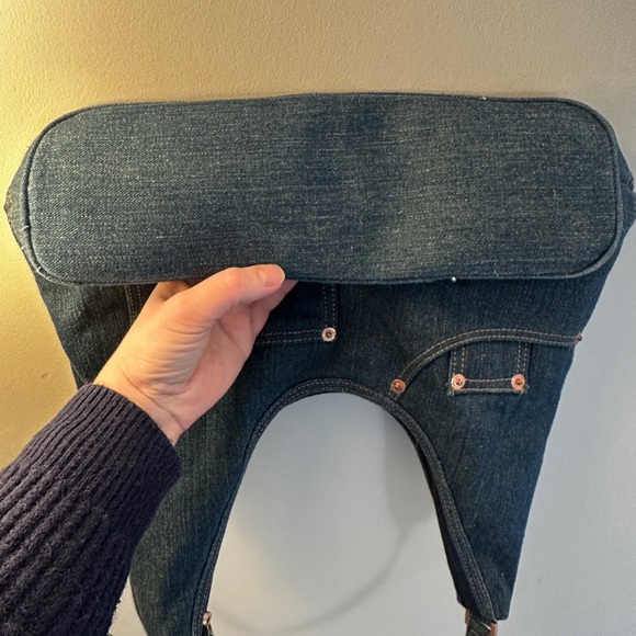 Guess Dark Denim Hobo Bag - Picture 4 of 6